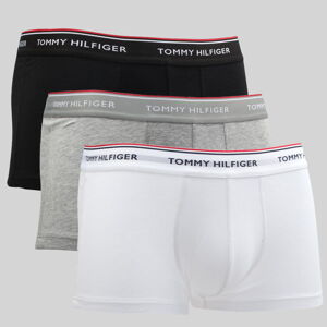 Tommy Hilfiger Low Rise Trunk 3 Pack Premium Essentials C/O čierne / biele / melange šedé