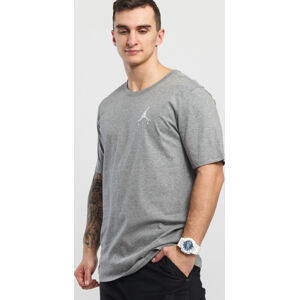 Tričko s krátkym rukávom Jordan Jumpman Air Embroided Tee melange šedé