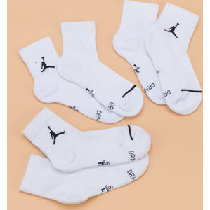 Ponožky Jordan U J Everyday Max Ankl 3Pack biele