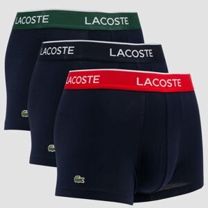 LACOSTE 3Pack Casual Cotton Stretch Boxers nava