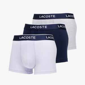 LACOSTE Underwear Trunk Parma/ Navy Blue-Silver Ch