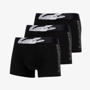LACOSTE Underwear trunk 3-Pack Černé