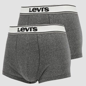 Levi's ® 2 Pack Solid Basic Trunk melange tmavošedé
