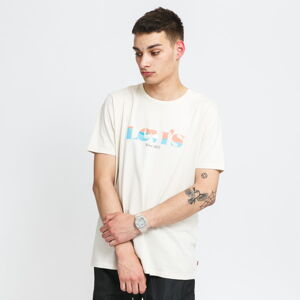 Tričko s krátkym rukávom Levi's ® Graphic Crewneck Tee svetlobéžové