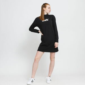 Šaty Levi's ® LS Graphic Knit Dress čierne