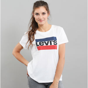 Dámske tričko Levi's ® The Perfect Tee Sportswear Logo biele