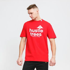 Tričko s krátkym rukávom LRG Hustle Trees Tee červené