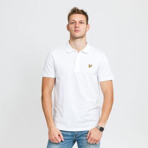 Polo tričko Lyle & Scott Plain Polo Shirt biele