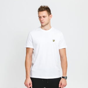 Tričko s krátkym rukávom Lyle & Scott Plain T-shirt biele