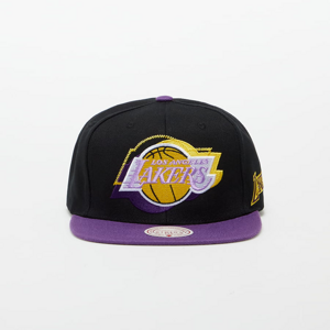 Snapback Mitchell & Ness Caps NBA Logo Blur Snapback HWC Lakers Čierna/Fialová