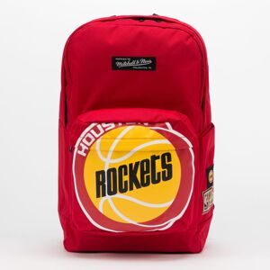 Batoh Mitchell & Ness NBA Backpack Rockets červený