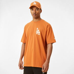 Pánske tričko New Era LA Dodgers Logo Brown Oversized T-Shirt