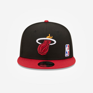Snapback New Era Miami Heat Team Arch 9FIFTY Snapback Cap Black/ Red/ Green