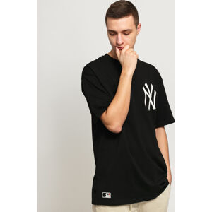 Tričko s krátkym rukávom New Era MLB Nig Logo Oversized NY čierne