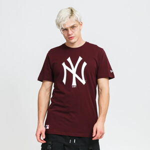 Tričko s krátkym rukávom New Era MLB Seasonal Team Logo Tee NY tmavo vínové