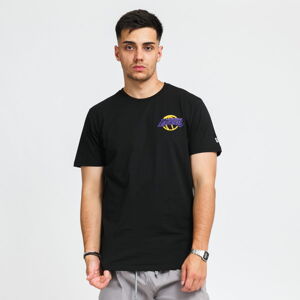 Tričko s krátkym rukávom New Era NBA Neon Tee LA Lakers čierne