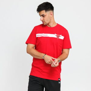 Tričko s krátkym rukávom New Era NBA Team Logo Tee Bulls červené