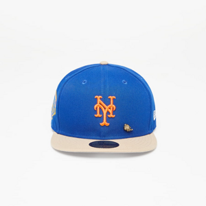 Šiltovka New Era New York Mets 50th Anniversary Varsity Pin 59FIFTY MLB Fitted Cap Game Royal/ Beige