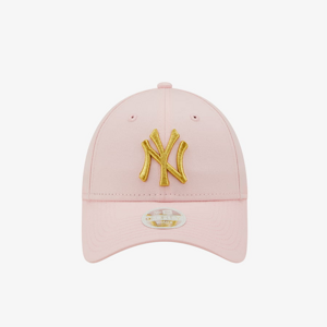 Šiltovka New Era New York Yankees Metallic Logo Womens Pink 9FORTY Cap