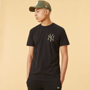 Pánske tričko New Era New York Yankees Team Logo Black T-Shirt