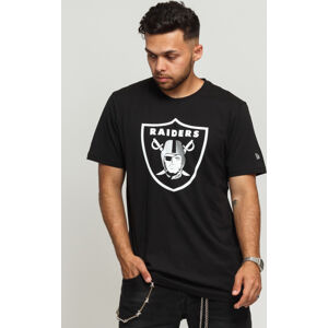 Tričko s krátkym rukávom New Era Team Logo Tee Raiders C/O čierne