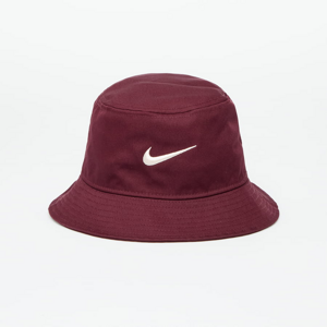Klobúk Nike Apex Swoosh Bucket Hat Night Maroon/ Guava Ice