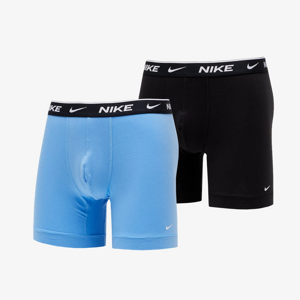 Nike Everyday Cotton Stretch Boxer Čierne/Modré