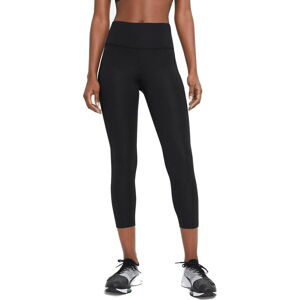 Legíny Nike Fast Women's Cropped Running Tights black / loose