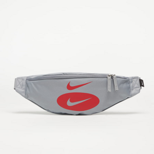 Ľadvinka Nike Heritage Hip Pack Particle Grey/ University Red