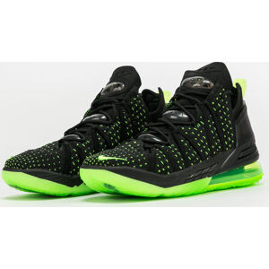 Obuv Nike Lebron XVIII black / electric green - black