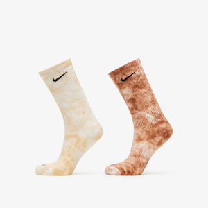Ponožky Nike Everyday Plus Cushioned Tie-Dye Crew Socks 2-Pack Multicolor