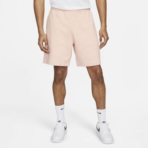 Teplákové kraťasy Nike Solo Swoosh Fleece Shorts ružové