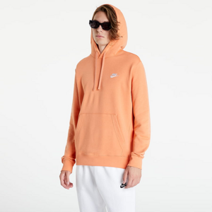 Mikina Nike Sportswear Club Trance Hoodie oranžová
