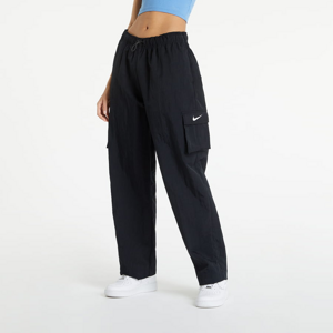 Dámske nohavice Nike Sportswear Essential Womens Woven Oversized Pants čierne
