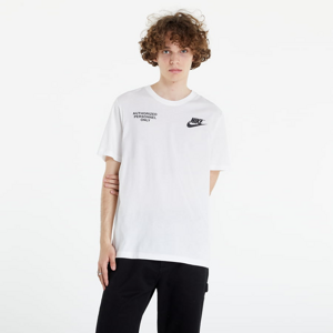 Tričko s krátkym rukávom Nike Sportswear Tech Authorised Personnel Tee biele