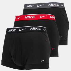 Nike Trunk 3Pack čierne / červené / tmavošedé
