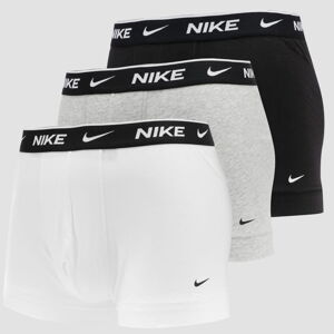 Nike Trunk 3Pack C/O biele / melange šedé / čierne