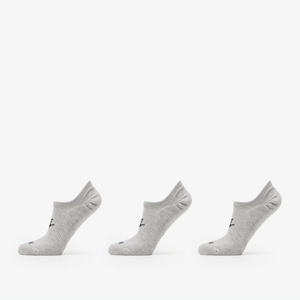 Ponožky Nike U Everyday Plus Cush Footie 3-Pack šedé