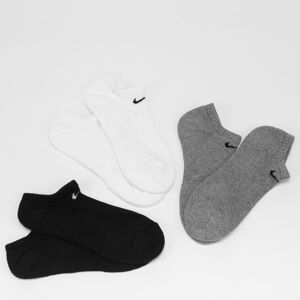 Ponožky Nike U NK Everyday Cush NS 3 Pack čierne / melange šedé / biele