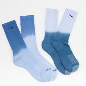 Ponožky Nike U NK Everyday Plus Cush Crew modré / svetlomodré