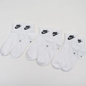 Ponožky Nike U NK NSW Everyday Essential Ankle 3Pack biele / čierne