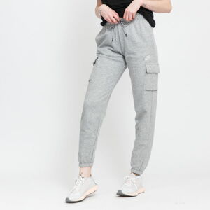 Tepláky Nike W NSW Essential Fleece Cargo Pants melange šedé