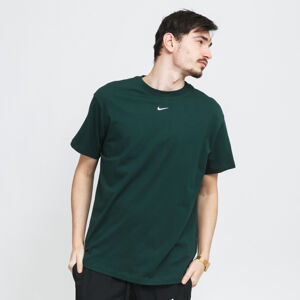 Tričko s krátkym rukávom Nike W NSW Essentials Tee tmavozelené