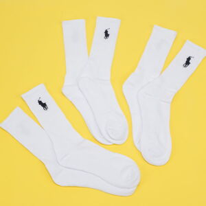 Ponožky Polo Ralph Lauren 3Pack Classic Sport Socks biele