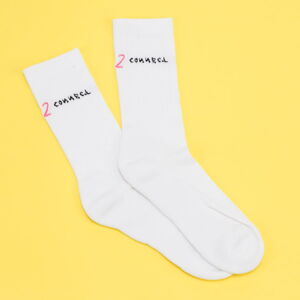 Ponožky PREACH Disconnect 2 Connect Socks biele