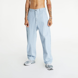 Jeans PREACH Striped Denim Pants modré/biele