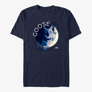 Queens Captain Marvel: Movie - Goose Moon Unisex T-Shirt Navy Blue