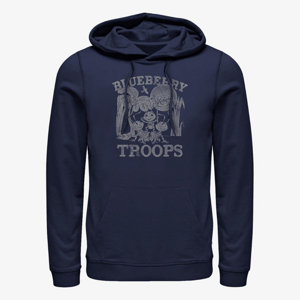 Queens Disney A Bug's Life - Blueberry Troops Unisex Hoodie Navy Blue