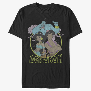 Queens Disney Aladdin - Grunge Agrabah Unisex T-Shirt Black