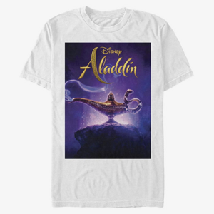 Queens Disney Aladdin: Live Action - Aladdin Live Action Cover Unisex T-Shirt White